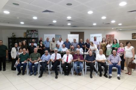 تكريم الباحث والمؤرخ شُكري عرّاف في نادي حيفا الثقافي